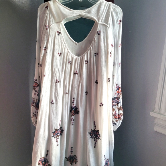 Free People Long Sleeve Mini Dress - Picture 3 of 6